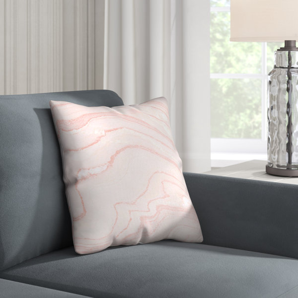 Gray and blush throw pillows hot sale